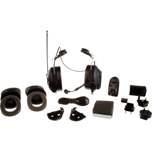 PELTOR WS LiteCom Plus Headset, Cap Mount Style Auto-Cam