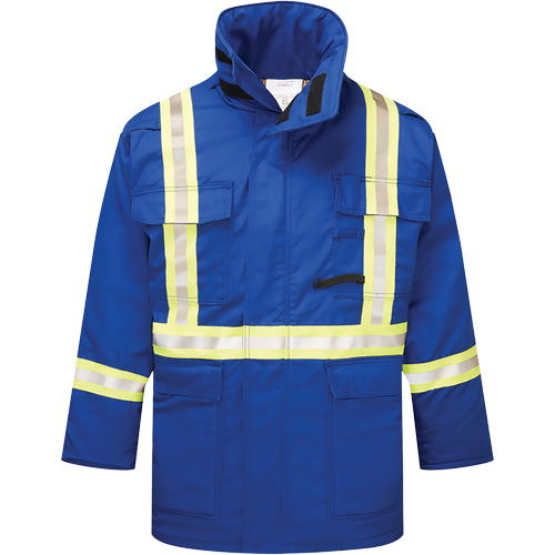 Avenger 9 oz Insulated Parka, Style 3215, Men's, 4X-Large (Tall), Blue Auto-Cam