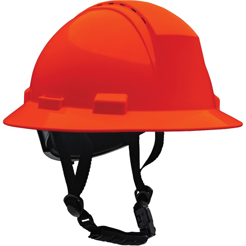 Casque de s&eacute;curit&eacute; &agrave; bord complet Kilimanjaro avec coque en PEHD, R&eacute;pond aux normes CSA type 2, Suspension Rochet, Ventil&eacute; Auto-Cam