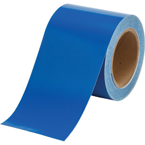 Pipe Marker Tape, 90', Blue Auto-Cam
