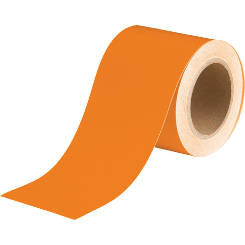 Pipe Marker Tape, 90', Orange Auto-Cam