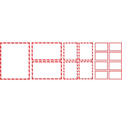 WHMIS Labels 400/Pkg, Paper, Roll, 5-1/2" L x 4-1/4" W Auto-Cam
