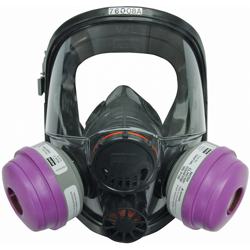 North&reg; 7600 Series Full Facepiece Respirator, Silicone, Small Auto-Cam