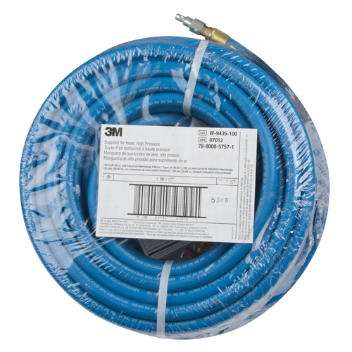 Supplied Air Hose, Standard High Pressure, 100' Auto-Cam