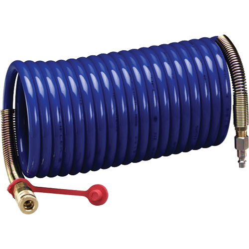 Masques non ajust&eacute;s 3M avec adduction d'air-TUYAUX D'AIR COMPRIM&eacute;, Enroul&eacute; haute pression, 25' Auto-Cam