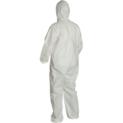 ProShield&reg; 60 Coveralls, Small, White, Microporous Auto-Cam