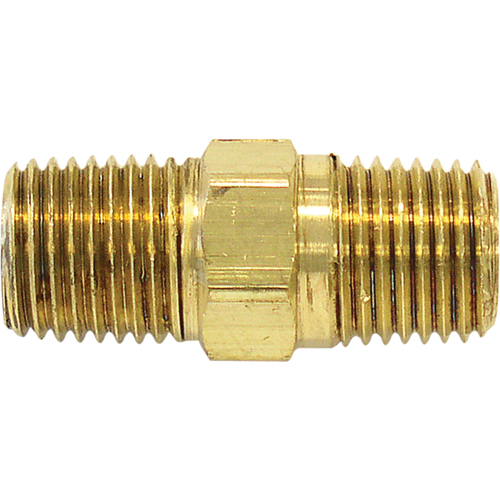 RACCORD,MALE1/2"-3/8"NPTLAITON HEXAGONAL, Laiton Auto-Cam