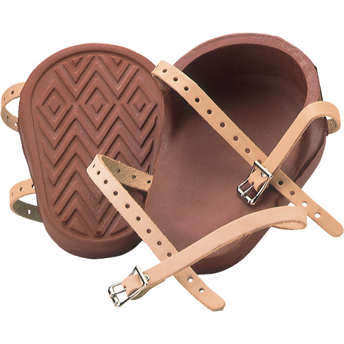 Genouill&egrave;re professionnelle &agrave; usage intensif, Style Boucle, Prot&egrave;ge-genoux Caoutchouc, Tampons Caoutchouc Auto-Cam