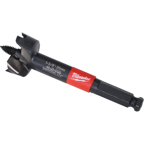 Switchblade Self-Feed Bits, 1-3/8", 7/16" Hex Shank Auto-Cam