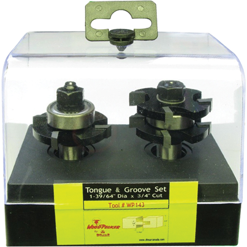 4-Flute, Tongue &amp Groove Sets Auto-Cam