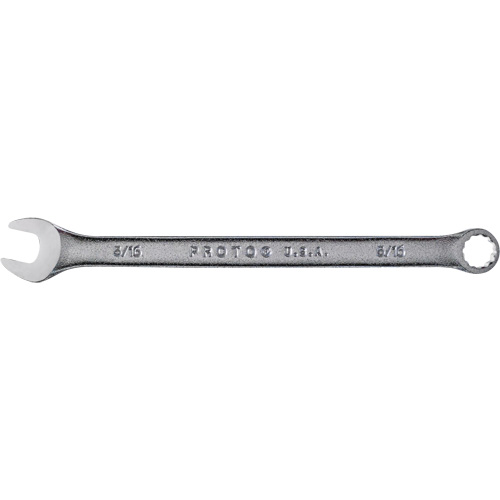 Combination Wrench, 12 Point, 5/16", Satin Finish Auto-Cam