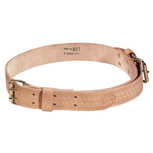 Ironworker's Heavy-Duty Tie-Wire Belt, Leather, Tan Auto-Cam