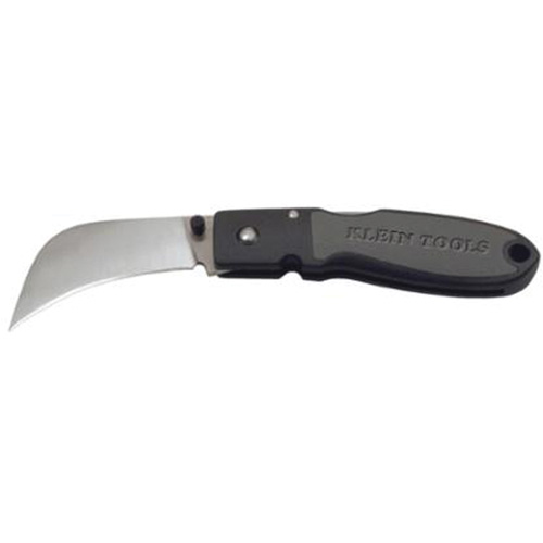Lockback Knife with Hawkbill Blade, 2-5/8" Blade, Stainless Steel Blade, Nylon Resin Handle Auto-Cam