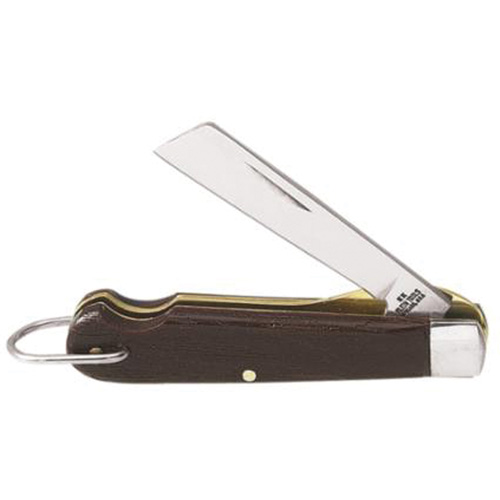 Pocket Knife with Coping Blade, 2-1/4" Blade, Stainless Steel Blade, Plastic Handle Auto-Cam