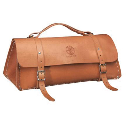 Sac de luxe en cuir de 20 po, Cuir, 1 pochettes, Brun Auto-Cam