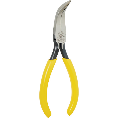 Curved Long-Nose Pliers, 6-1/4" L Auto-Cam
