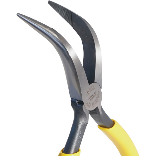 Curved Long-Nose Pliers, 6-1/4" L Auto-Cam