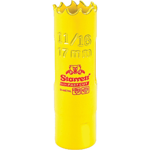 Scie &agrave; cloche bim&eacute;tal - 11/16", 11/16", Profondeur de la coupe 1-5/8", Bim&eacute;tal Auto-Cam