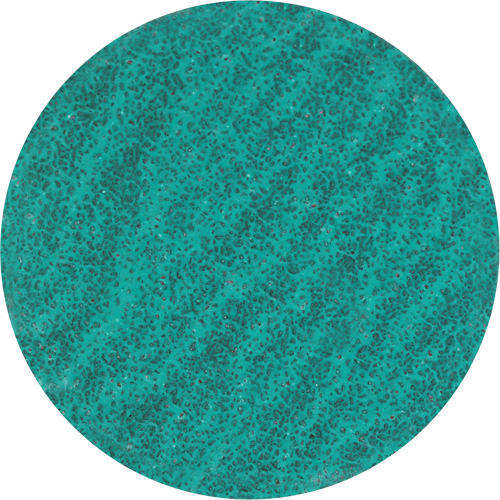 Lock Back Sanding Disc, 3" Dia., 36 Grit, Zirconium Auto-Cam