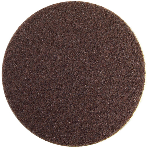 Disque non tiss&eacute; Vortex pour pr&eacute;paration rapide, 7" dia., Grain Cors&eacute;, Oxyde d'aluminium Auto-Cam