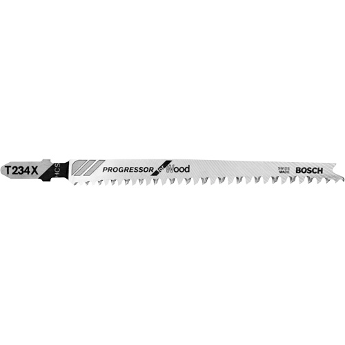 Lame de scie sauteuse, Acier &agrave; haute teneur en carbone, Tige en T, 4-5/8" lo, 8-12 dents par pouce Auto-Cam