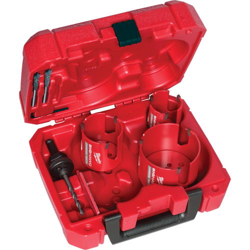 Big Hawg Hole Saw Set, 7 Pieces Auto-Cam