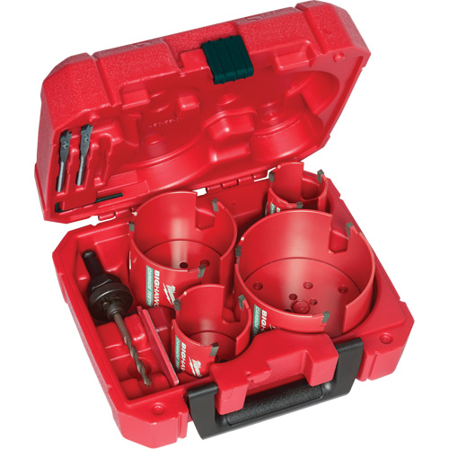 Ensemble de scie cloche Big Hawg, 8 morceaux Auto-Cam