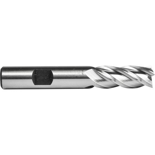 C618 End Mill, 1" Dia., 4 Flutes, High Speed Cobalt Auto-Cam