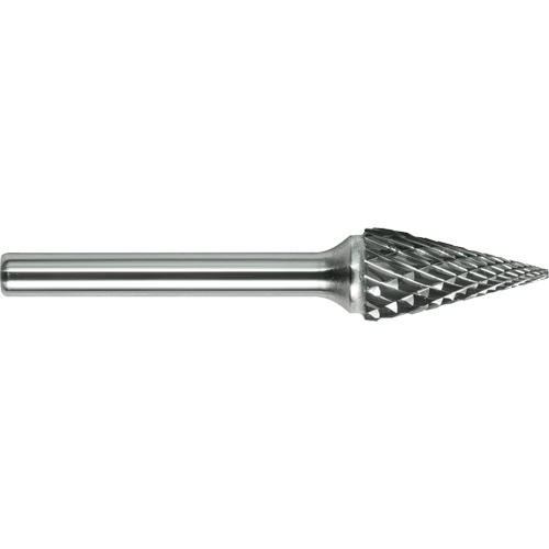 Fraise au carbure plein DRILLCO, SM-4L, 3/8" dia., 1/4" Tige, 1" Prof. de la coupe Auto-Cam