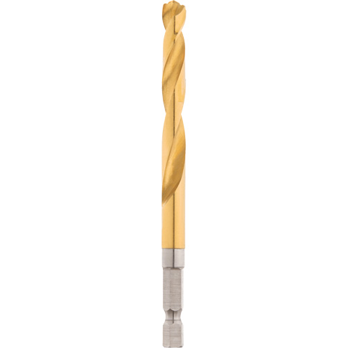Shockwave Drill Bit, 5/16", Titanium, 2-39/64" Flute, 135° Point Auto-Cam