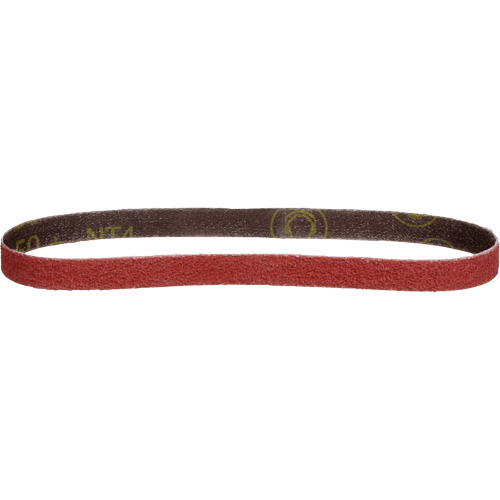 Cubitron II Cloth Belt, 1/2" W x 18" L, Ceramic, 50+ Grit Auto-Cam