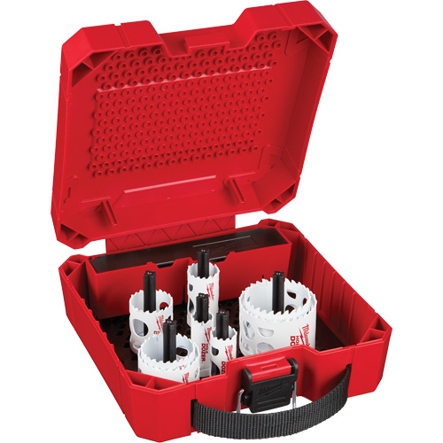 Hole Dozer Plumber's Hole Saw Kit, 12 Pieces Auto-Cam