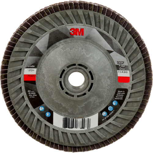 769F Quick Change Flap Disc, 5" x 5/8"-11, Type 29, 120+ Grit, Ceramic Auto-Cam