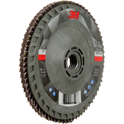 Disque &agrave; lamelles &agrave; changement rapide 769F, 4-1/2" x 5/8"-11, Type 29, Grain 60+, C&eacute;ramique Auto-Cam