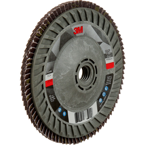 769F Quick Change Flap Disc, 5" x 5/8"-11, Type 29, 60+ Grit, Ceramic Auto-Cam