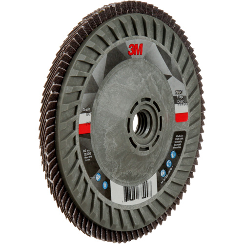 769F Quick Change Flap Disc, 5" x 5/8"-11, Type 29, 80+ Grit, Ceramic Auto-Cam