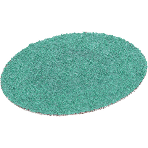 Roloc Green Corps Abrasive Disc, 2" Dia., 80 Grit, Aluminum Oxide Auto-Cam