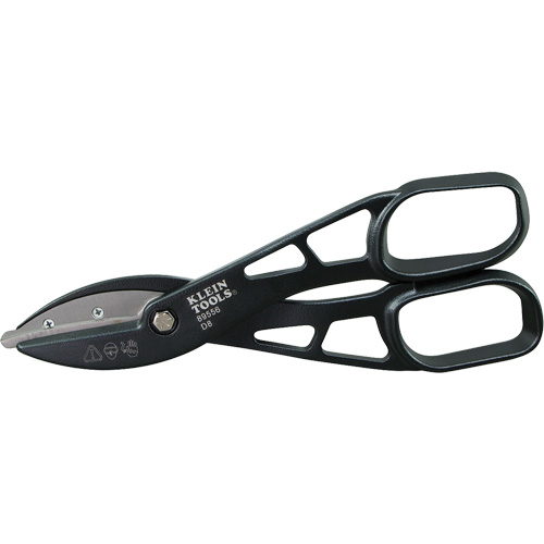 Tin Snips, 3-1/2" Cut Length, Straight Cut Auto-Cam