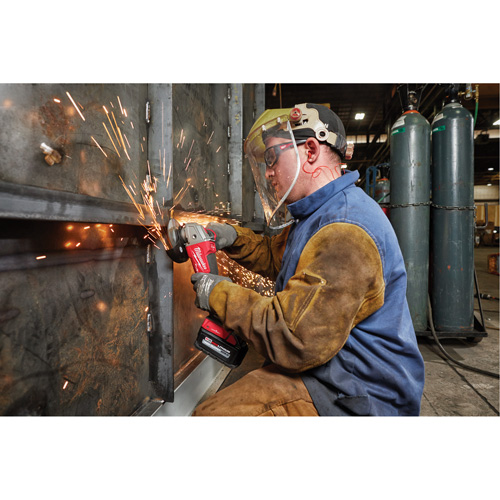 M18 Fuel No-Lock Braking Grinder with One-Key Paddle Switch Kit, 4-1/2" or 5" Wheel, 18 V Auto-Cam