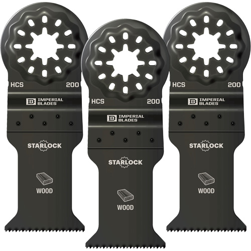 Starlock 1-3/8" Standard Wood Blades Auto-Cam