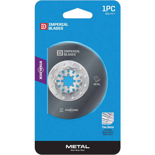 Lame segment&eacute;e mince pour le m&eacute;tal Starlock Auto-Cam