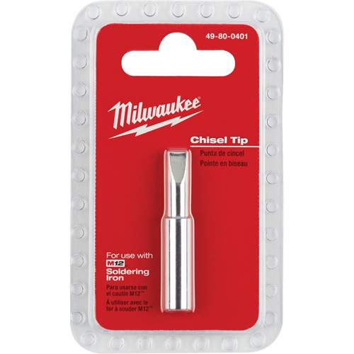M12 Soldering Iron Tip, Chisel Auto-Cam