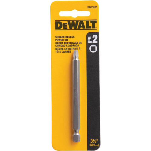 Embout pour outil motoris&eacute;, Carr&eacute;e, Embout #2, Prise 3-1/2", Longueur 3-3/5" Auto-Cam