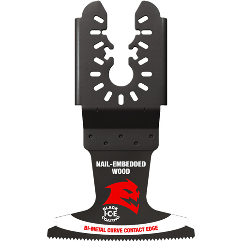 Lame oscillante Bi-Metal Demo Demon de taille universelle 2-1/2" pour bois avec clous Auto-Cam