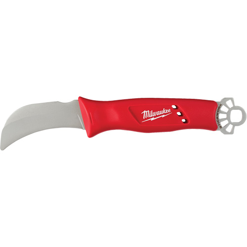 Lineman's Hawkbill Knife with STICKWORK 3-in-1 Ring Auto-Cam