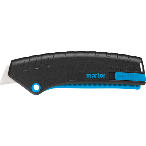 Secunorm Mizar Retractable Safety Knife, 13 mm, Ceramic, Heavy-Duty, Plastic Handle Auto-Cam