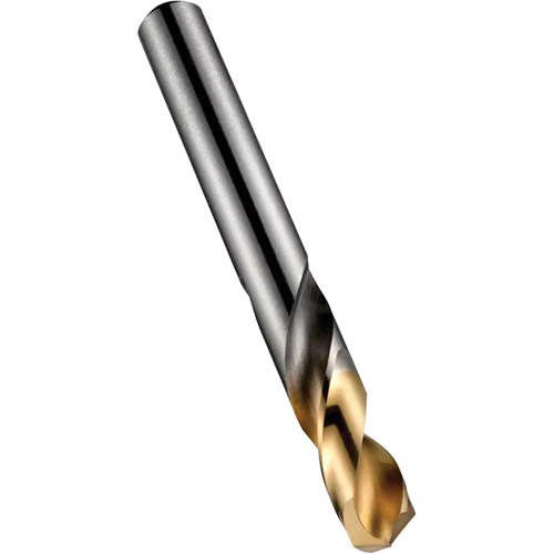 A0225.0 Stub Drill, 5 mm, Acier rapide, Cannelure 26 mm, Pointe de 135° Auto-Cam