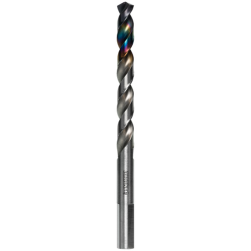 Metal Demon Drill Bit for Mild, Hardened and Stainless Steels, 21/64", 3" Flute, 130° Point Auto-Cam