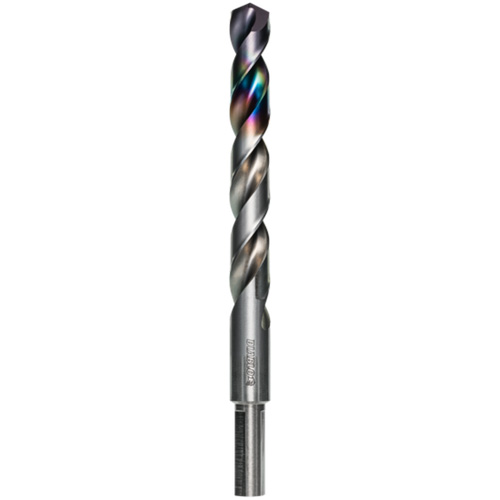 Metal Demon Drill Bit for Mild, Hardened and Stainless Steels, 31/64", 4" Flute, 130° Point Auto-Cam