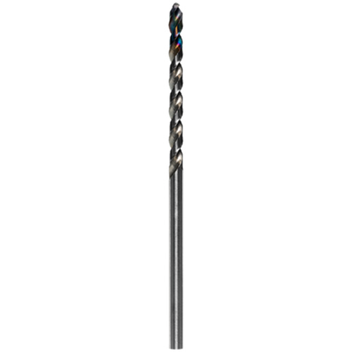 Metal Demon Drill Bit for Mild, Hardened and Stainless Steels, 3/32", 1-1/5" Flute, 130° Point Auto-Cam